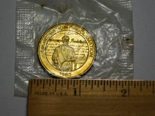 TOKEN MEDAL COIN  1999 SUNOCO EMANCIPATION PROCLAMATION 1863
