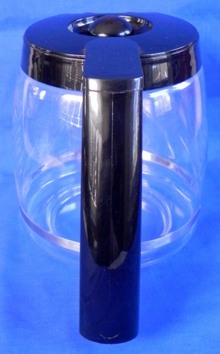 Cuisinart Coffeemaker Replacement Carafe DCC-1200PRC, Black Top, 12 Cup, Exc. - Picture 7 of 12