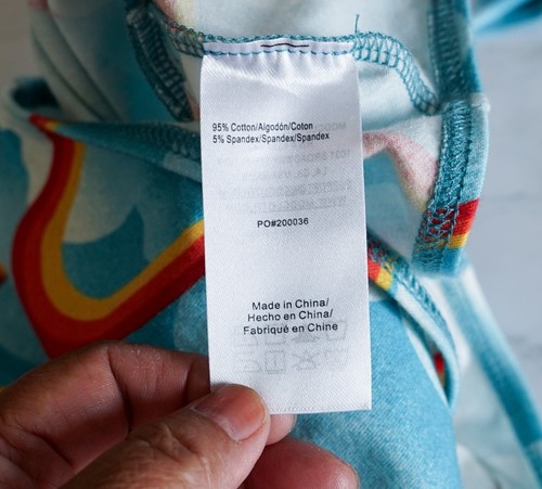 NWT Modcloth Retro Rainbow Cloud Halter Bodysuit Top M Whimsical Harajuku Kid - Picture 10 of 11