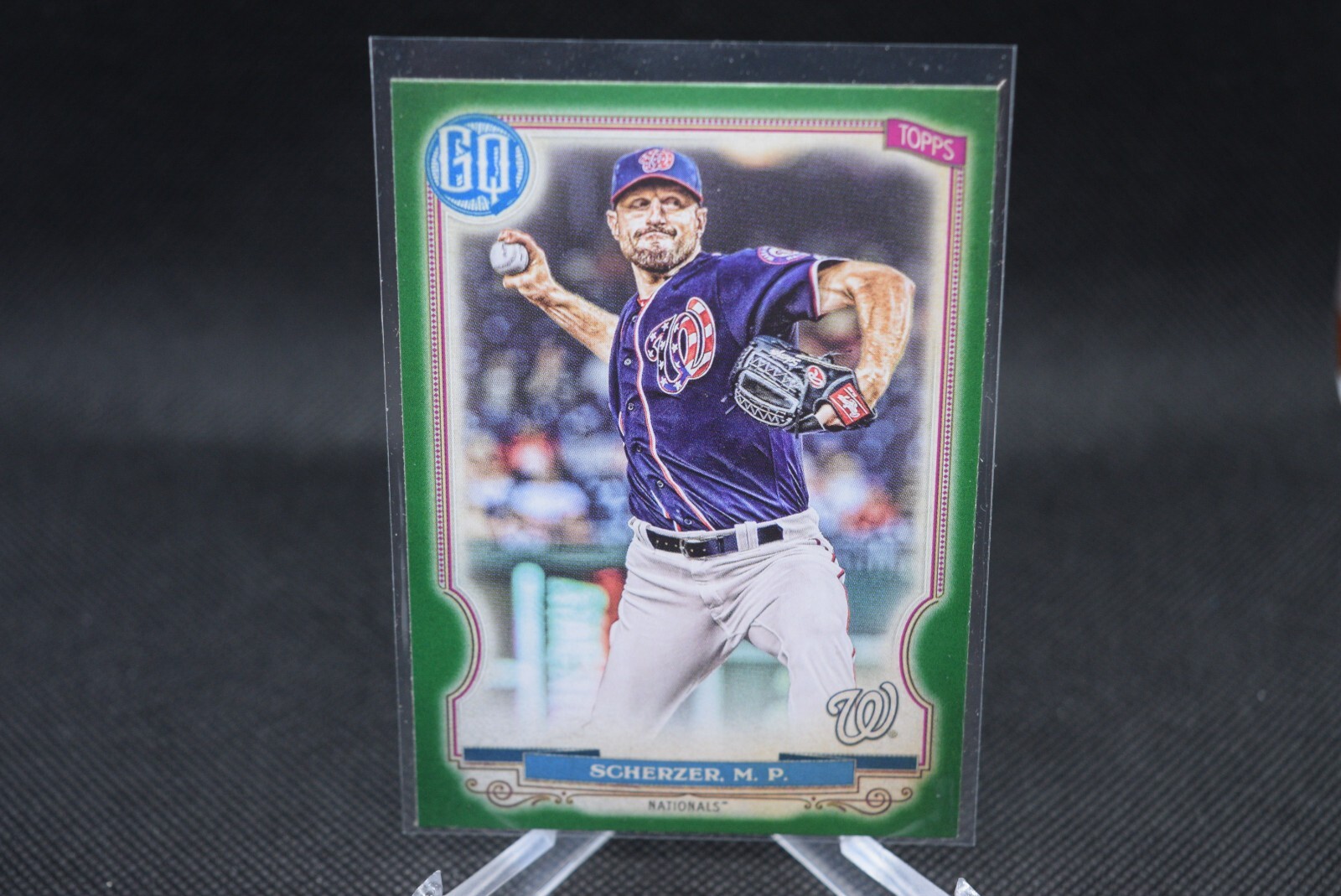 Max Scherzer #166 - 2020  Gypsy Queen - Green Variation