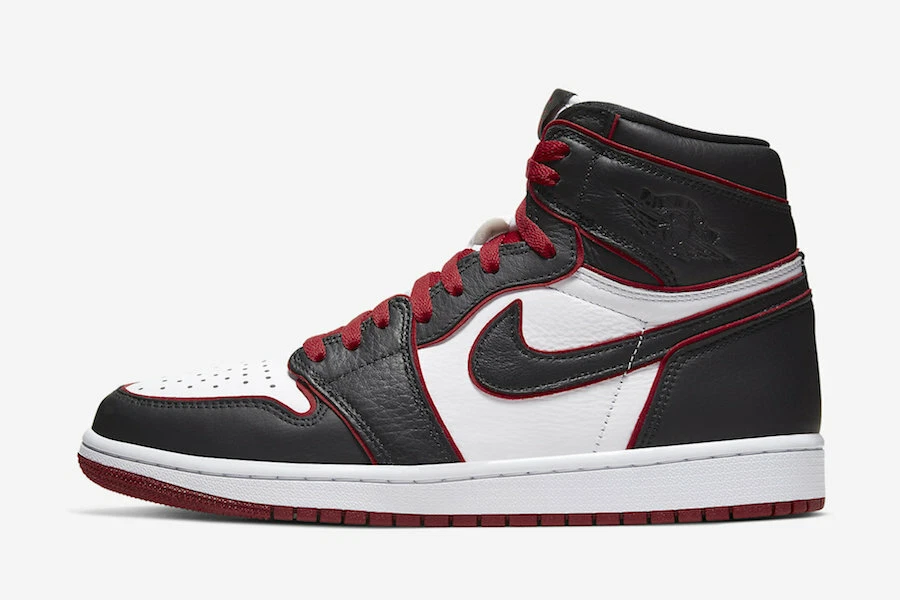 Nike Men s Air Jordan Retro I 1 High OG Black Gym Red White