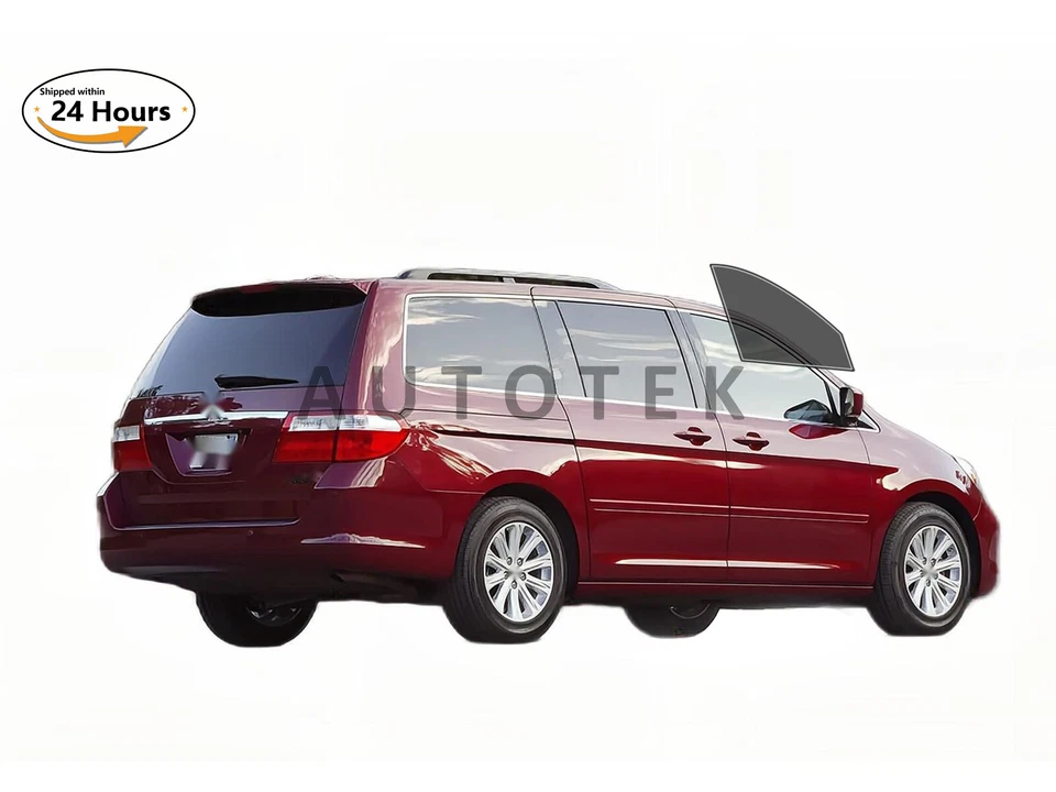 Kit de película de tinte de ventana de 2 capas precortada personalizada computarizada para Honda Odyssey 2005-2010 Foto 4 de 4
