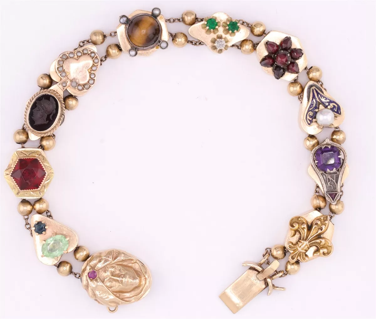 14k on sale slide bracelet