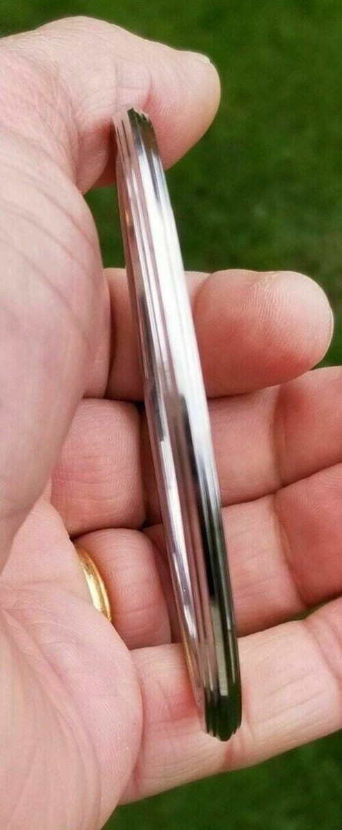 Punjabi Kara | 999 Pure Silver Sikh Khalsa | Handmade Kada | Made In USA - Foto 12