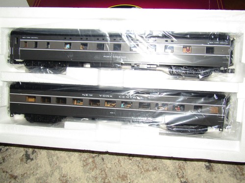 MTH 20-66283 New York Central 70' 2 Car Smooth Side Passenger add-onset