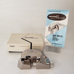 Dexter Mat Cutter Tool in Original Box with Instructions for Framing - Vintage