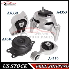 4X Engine Motor & Auto Transmission Mount for 2007-2017 Nissan Altima l4 2.5L US