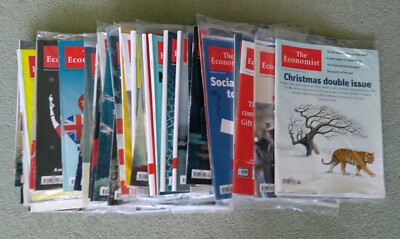 The Economist 2017 and 1843 Magazine back issues - select date from list