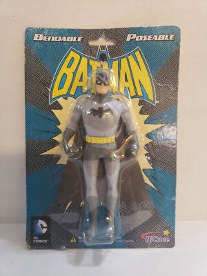 NJCroce Batman Bendable Posable Action Figure DC Comics Justice League