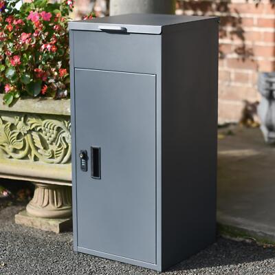Felton grau modern abschließbar Paketzustellung Drop Box