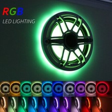 2pc RGB LED Speaker rings for JL Audio Marine M6 770X 7.7 Pre Drilled