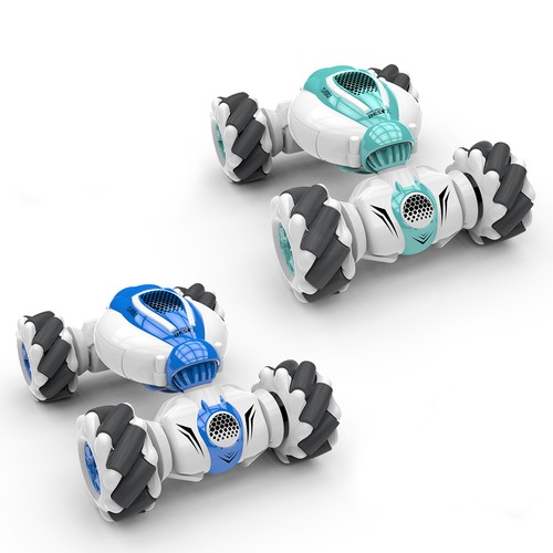 S-012 RC Stunt Car Remote Control Watch Gesture Sensor Deformable Electric H2H1 - Picture 12 of 12