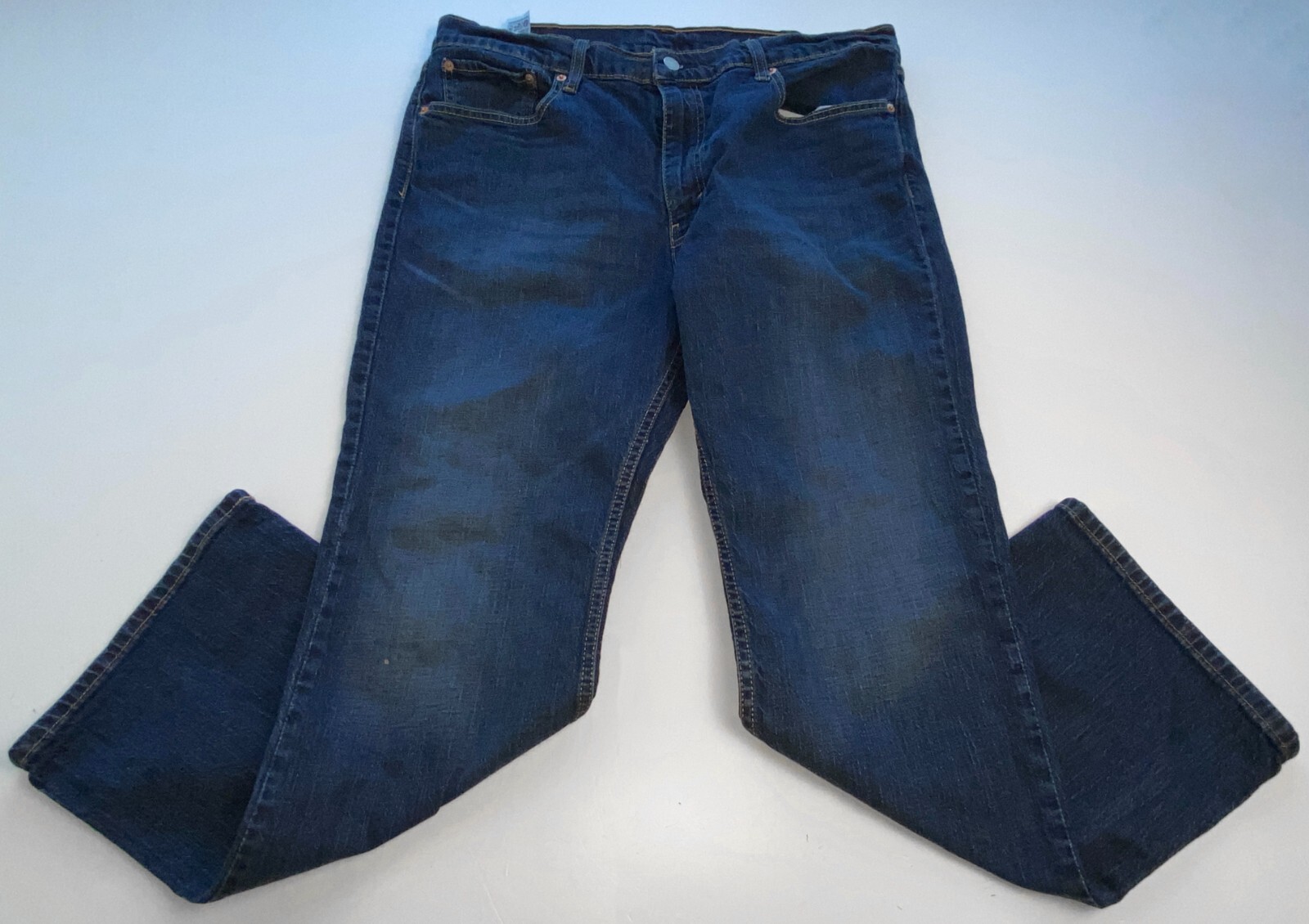 Lot of 3 Levi's 527 Jeans Men's 38x30 (36x28) Slim Fit Boot Cut Stretch Denim image 6