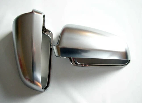 Audi B6 B7 Aluminium Matt Finish Wing Mirror Door Cap Cover Case Housing S Line
