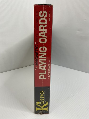 Vintage Kling Windproof Magnetic Playing Cards Model 55 *NEW & FACTORY SEALED* - Picture 8 of 9