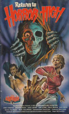 Return to Horror High  VHS