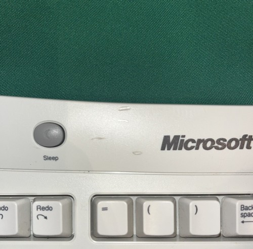 Microsoft RT9450 Office Keyboard USB Single Touch Keys Sroll Wheel Shortcuts - Picture 10 of 11