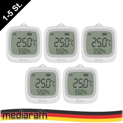 Sonoff SNZB-02WD ZIGBEE 3.0 IP65 Temperatur Feuchtigkeitssensor mit LCD Display