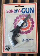 Son Of A Gun Diecast Metal Cap Gun 1975