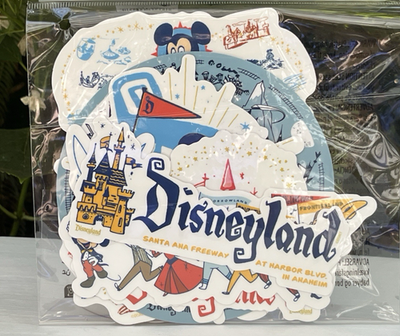 再値下げ レア★ディズニー 切手 シリアルナンバー入り 70th 2025 Disneyland 70th Anniversary Vault Collection Retro Stickers