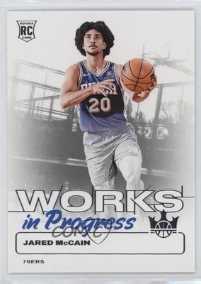 2024-25 Panini Court Kings Works in Progress Jared McCain #18 0q0