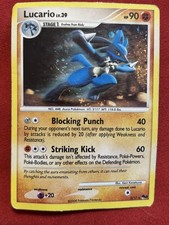 Lucario LV. 39 2/17 POP Series Promo 8 Pokémon TCG Rare 2008 DMG