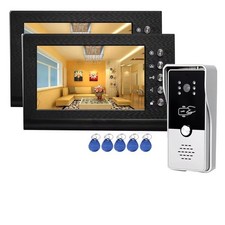 Visiophone RFID 7 pouces, interphone vidéo, sonnette avec caméra, contrôle d'acc