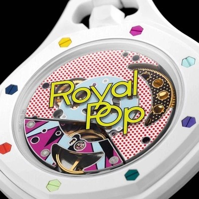Swatch X AP Royal Pop Pendant Watch Limited Edition Brand New Rare Collectible