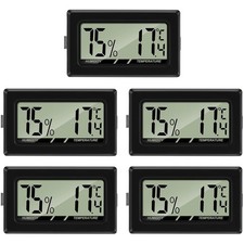 Luftfeuchtigkeitsmesser Thermometer Hygrometer Mini Digital Temperatur Zimmer...