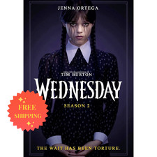 Wednesday Tv Series DVD Seasons 2 Free Shipping