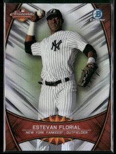 2019 Bowman Chrome #AFL-EF Estevan Florial 2018 Arizona Fall League Fall-Stars
