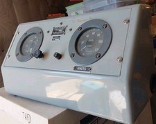 ID-373B/GMQ-11 Airflow instrument WIND DIRECTION SPEED Indicator Knotts w/cabnet