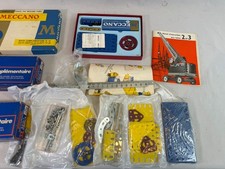LOT MECCANO ANCIEN 100 vis et 100 ecrou neuf tete 6 pans EUR