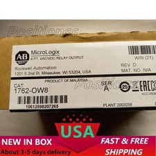 New AB 1762-OW8 MicroLogix 8 Point Relay Outp...