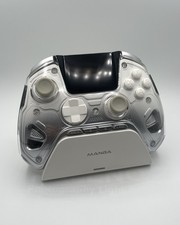 Manba Wireless PC Gaming Controller with 2-inch Interactive Screen (White)