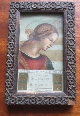 Raphael Painting - The Marriage of the Virgin - Framed card - Nice frame. 