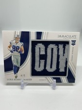 2023 Panini Immaculate Luke Schoonmaker RC /5 Rookie Logos (helmet) COWBOYS 🍀