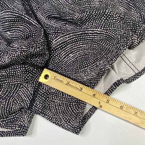Lululemon Hotty Hot Shorts Womens 12 Black 2.5” Lined Polka Dot Workout Running - Picture 11 of 12