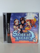 New Sealed  Skies of Arcadia Sega Dreamcast 2 Discs, Manual, & Case!