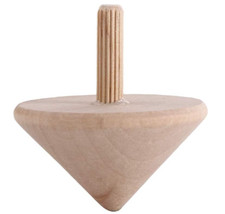 Wooden Toy Spinning Tops Rotate Gyro DIY Gyroscope Toys Spinning Top