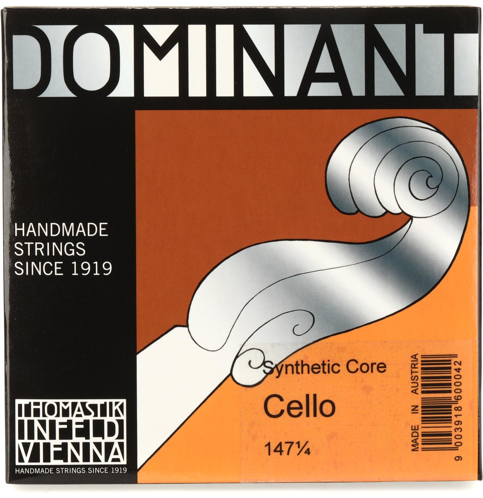 Набор струн для виолончели Thomastik-Infeld 147 Dominant - Размер 14 51490₽