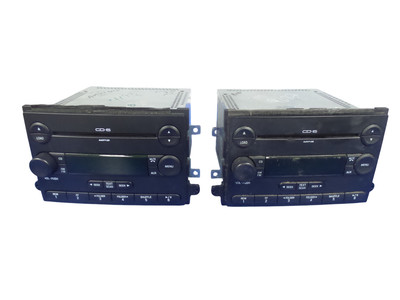 Lot of 2 07 Ford Fusion Mercury Milan Radio 6 Disc CD Mp3 7e5t-18c815