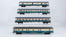 Fleischmann H0 Konvolut "IC" Personenwagen 1.Kl., Personenwagen 2.Kl., Packwagen