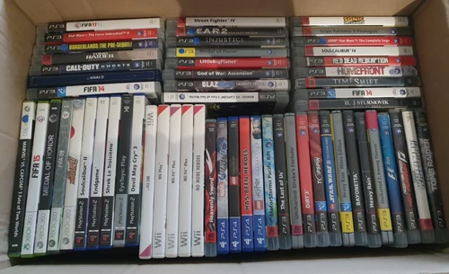 GROS LOT DE 74 JEUX VIDEOS - PS2 PS3 PS4 PSP PC MEGADRIVE XBOX360 WII