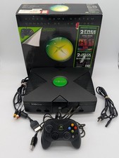 Original Microsoft Xbox Console W/ OG Box Bundle OEM Controller Tested Working