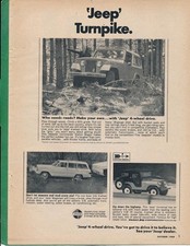 Magazine Ad - 1968 - Jeep - Commando Universal Wagoneer