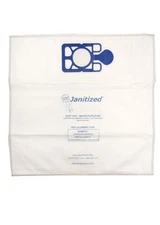 Janitized JAN-NVM2BCH-4(10) High-Efficiency Vacuum Bags for Numatic 300 Series