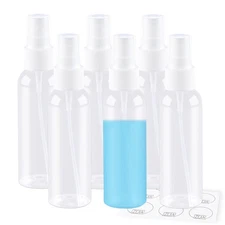 ZEJIA Small Spray Bottles 2OZ, Plastic Travel Spray Bottle, Refillable Mini S...