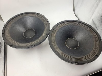 Pair of PAS Professional Audio Systems HL-1580C Woofers 15''