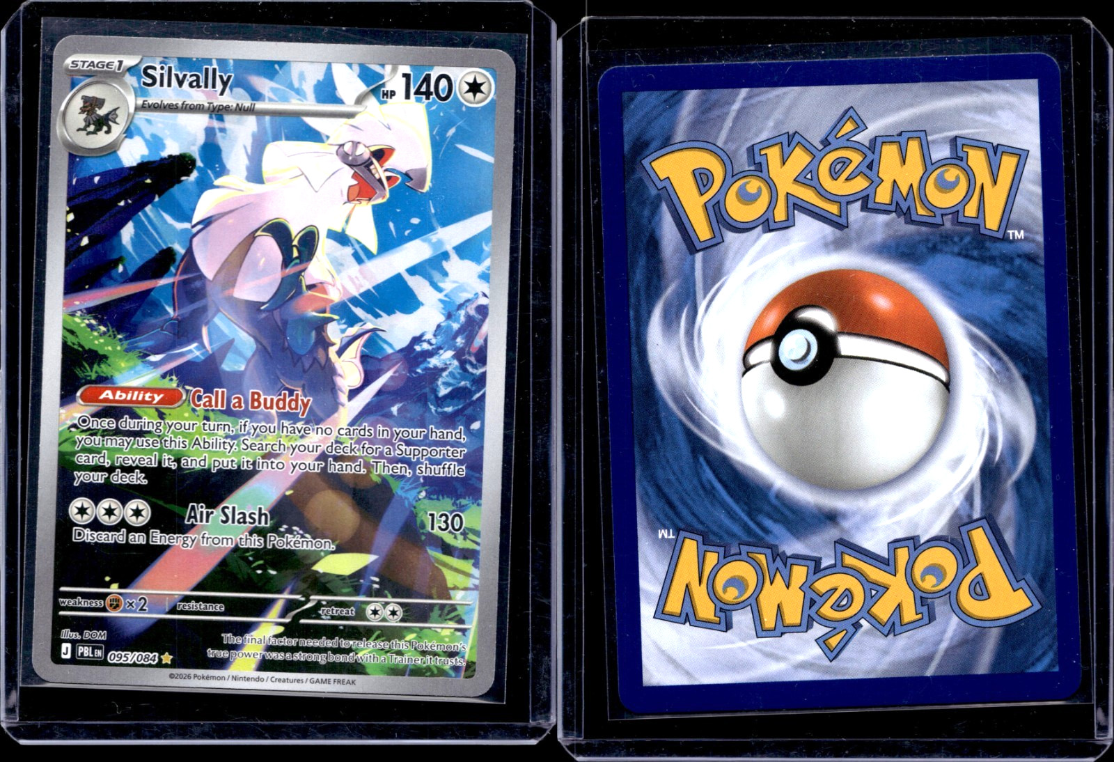 Sivally - 95/84 - Pitch Black - Illustration Rare - Pack Fresh - Pokemon TCG